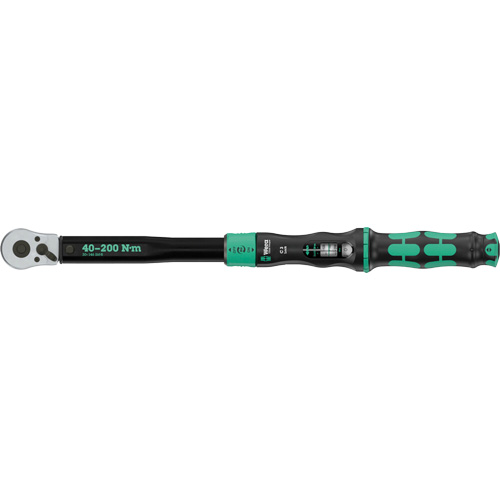 Cl&eacute; dynamom&eacute;trique Click-Torque Lock C 3 r&eacute;glable avec fonction Torque Lock, &agrave; cliquer, Entraînement 1/2" carr&eacute;, 30 - 146 lb-pi PB Rental Co. Ltd.