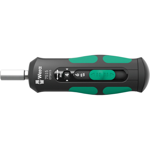 Kraftform Safe-Torque Speed Torque Screwdriver, 2 - 6 Nm Torque Range, 5-4/5" Length PB Rental Co. Ltd.