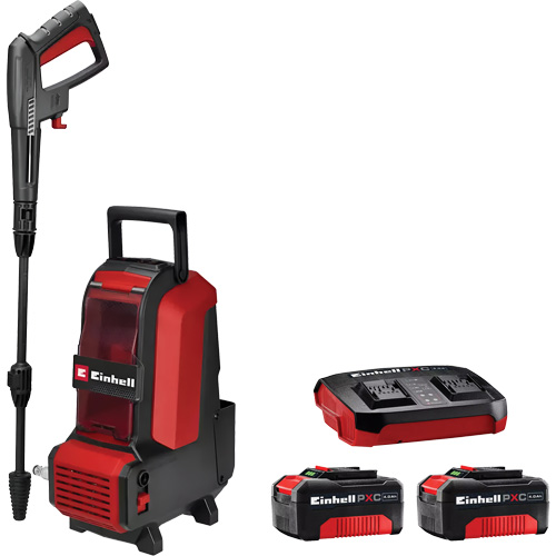 Cordless High Pressure Cleaner with 4Ah PXC Battery & Charger Starter Kit, Battery Powered, 1522 PSI, 1.23 GPM PB Rental Co. Ltd.