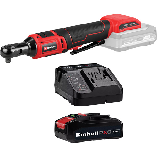Cordless Ratchet with 2.5Ah PXC Battery & Charger Starter Kit PB Rental Co. Ltd.