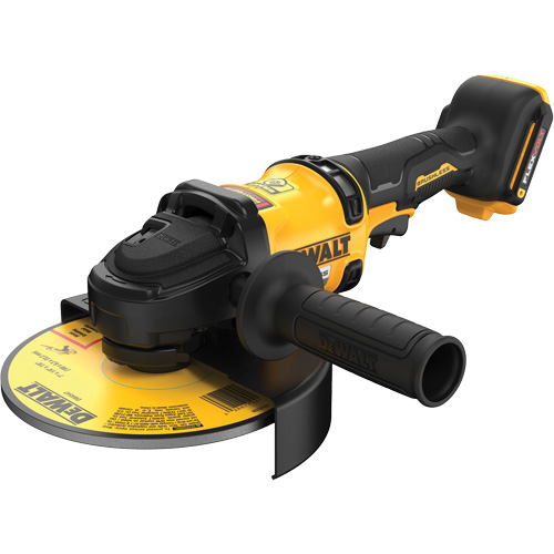 Meuleuse sans fil et sans balai avec KICKBACK BRAKE (outil seulement), Roue de 7", 60 V PB Rental Co. Ltd.