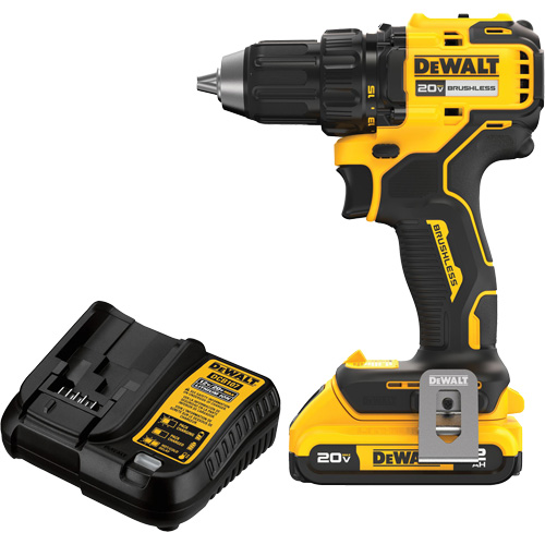 Ensemble de perceuse-visseuse sans fil et sans balai, Lithium-ion, 20 V, Mandrin 1/2" PB Rental Co. Ltd.