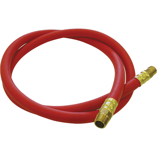 Hose Reel Connecting Hose, Air, EPDM Rubber, 1/2" dia. x 5', 300 psi, 1/2 NPT PB Rental Co. Ltd.
