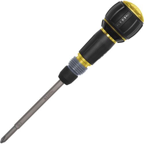 Tournevis &agrave; cliquet Fastbit Tru-Grip, embouts Phillips et &agrave; fente, 8-1/2" lo, Prise Plastique/Coussin&eacute;e PB Rental Co. Ltd.