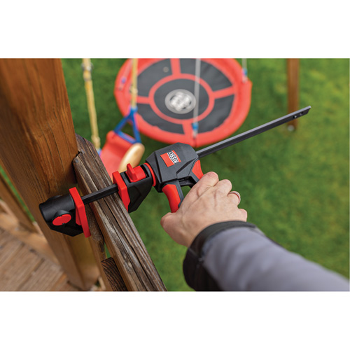 One-Hand Bar Trigger Clamps with 360° Rotating Handle Set, 12" (304.8 mm) PB Rental Co. Ltd.