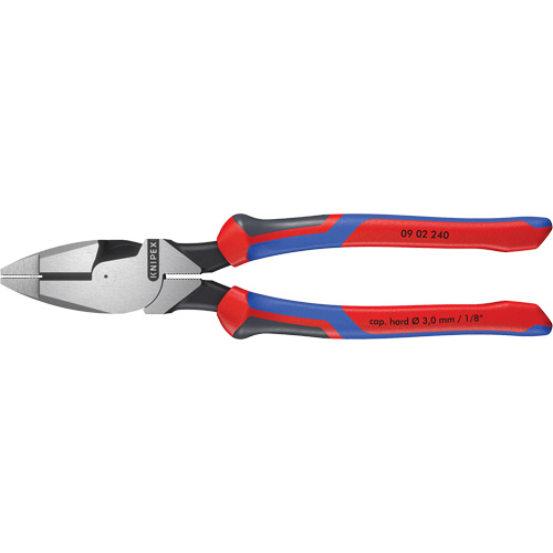 Pince pour monteurs de lignes &agrave; levier d&eacute;multipli&eacute;, t&ecirc;te type Nouvelle-Angleterre avec poign&eacute;e KNIPEXTEND PB Rental Co. Ltd.
