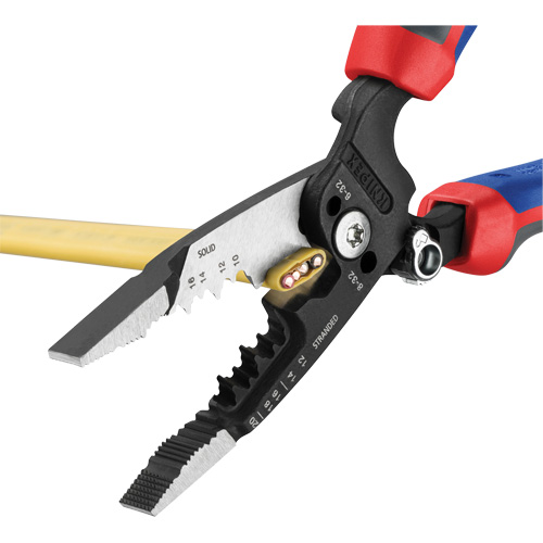 Forged Wire Stripper with KNIPEXTEND Handle, 8" L, 10 - 20 AWG PB Rental Co. Ltd.
