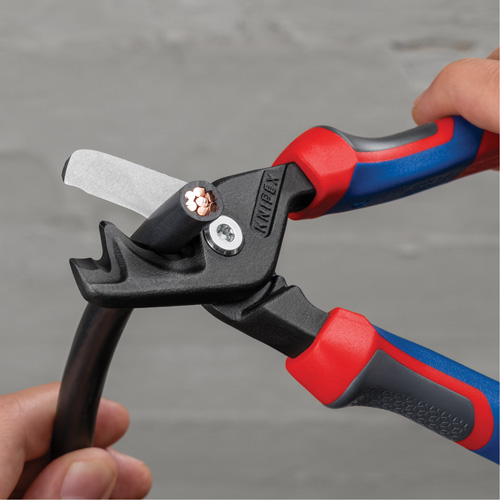 StepCut&reg; XL Cable Shears with KNIPEXTEND Handle, 9" PB Rental Co. Ltd.