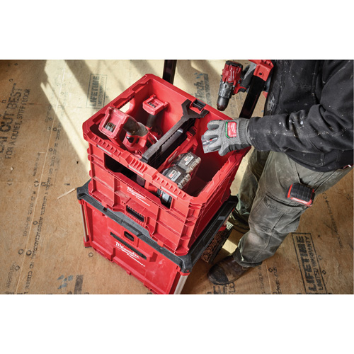 Caisse Packout, 15-3/4" x 18-5/8" x 15", Noir/Rouge PB Rental Co. Ltd.
