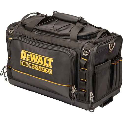 Sac &agrave; outils de chantier ToughSystem 2.0 r&eacute;sistant &agrave; la salet&eacute;, 1680 Denier, 50 pochettes, Noir/Jaune PB Rental Co. Ltd.