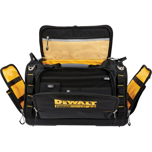 Sac &agrave; outils de chantier ToughSystem 2.0 r&eacute;sistant &agrave; la salet&eacute;, 1680 Denier, 50 pochettes, Noir/Jaune PB Rental Co. Ltd.