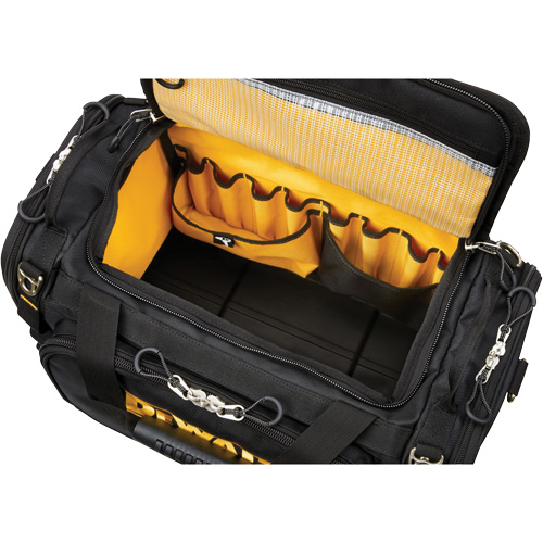 Sac &agrave; outils de chantier ToughSystem 2.0 r&eacute;sistant &agrave; la salet&eacute;, 1680 Denier, 50 pochettes, Noir/Jaune PB Rental Co. Ltd.