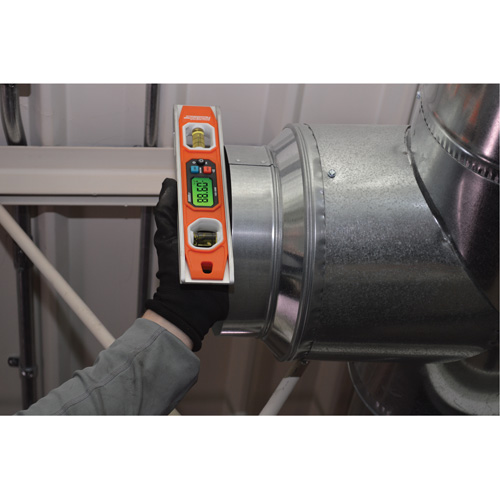 Niveau Torpedo num&eacute;rique programmable, 10" lo, 2 fioles, Magn&eacute;tique PB Rental Co. Ltd.