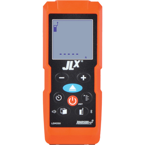 Laser Distance Meter with Angle Sensor & Bluetooth&reg;, 2" - 330' (5.08 cm - 100.58 m) Range, Digital (Electronic) PB Rental Co. Ltd.