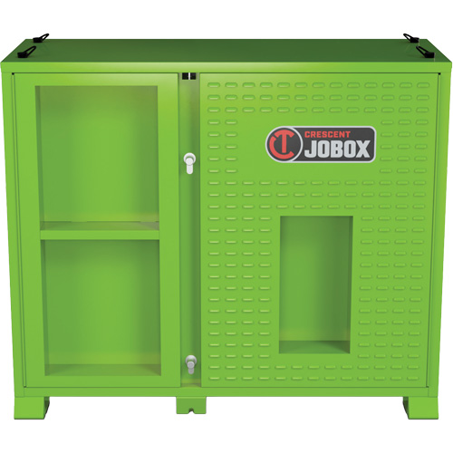 Ventilated Onsite PPE Storage Cabinet, Steel, High-Visibility Lime Green PB Rental Co. Ltd.