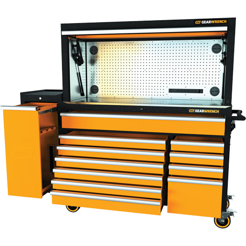 Jeu d'outils pour maître m&eacute;canicien MEGAMOD dans des plateaux en mousse modulaire de premi&egrave;re qualit&eacute; avec rangement pour les outils et l&eacute;quipement datelier, 1331 morcea PB Rental Co. Ltd.