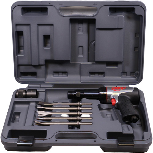 Marteau pneumatique robuste avec burins, 21,8 pi³/min, 1/4" NPT, 2600 coups/min, 3/4" x 3-3/4" (19,05 mm x 95,25 mm) PB Rental Co. Ltd.