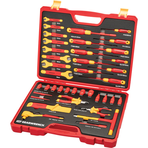 Jeu d'outils VDE isol&eacute;s, 1000 V, 39 M PB Rental Co. Ltd.
