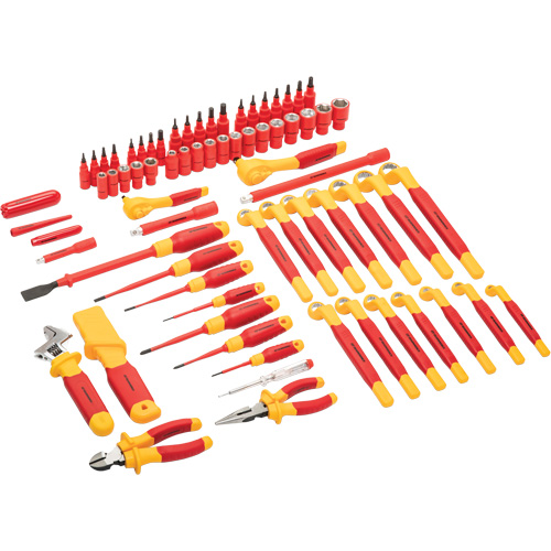 Jeu d'outils VDE isol&eacute;s, 1000 V, 72 M PB Rental Co. Ltd.