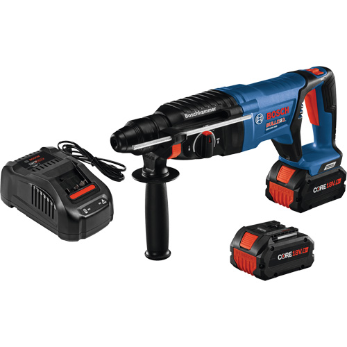 Professional Rotary Hammer Kit, 18 V, 1", 0-890 RPM PB Rental Co. Ltd.