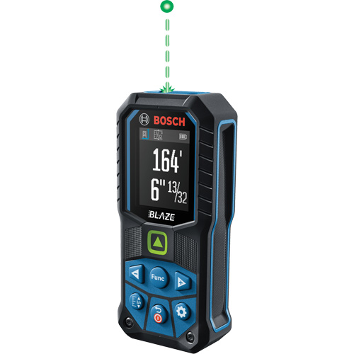 T&eacute;l&eacute;m&egrave;tre laser rouge BLAZE, 0.0' - 165' (0.0 m - 50,2 m) Gamme de mesure, Num&eacute;rique (&eacute;lectronique) PB Rental Co. Ltd.