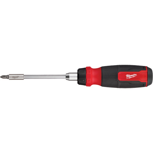Tournevis &agrave; cliquet 14-en-1 &agrave; embouts multiples avec porte-embout de 1/4", 10-11/100" lo, Prise Coussin&eacute;e PB Rental Co. Ltd.