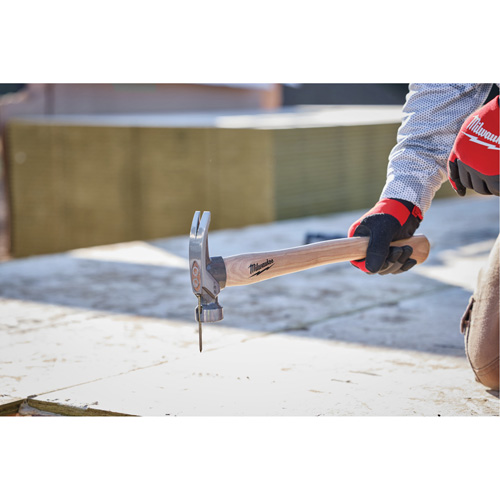 Milled Face Framing Hammer, 23 oz., Wood Handle PB Rental Co. Ltd.