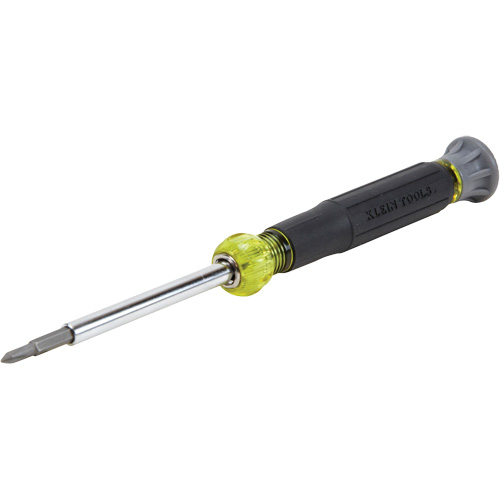 Tournevis multi-embouts fendus et Phillips pour &eacute;lectroniques 4-en-1, 6-1/2" lo, Prise Coussin&eacute;e PB Rental Co. Ltd.
