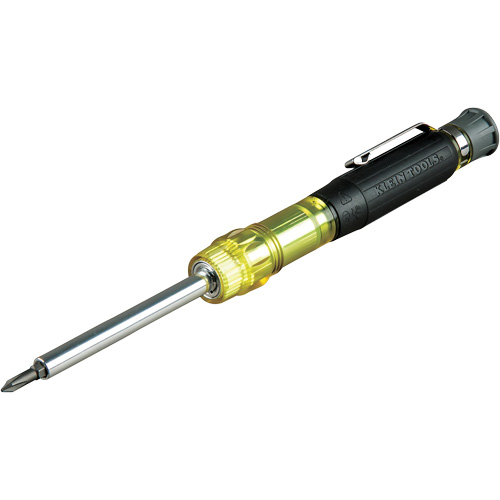 Tournevis multi-embouts pour &eacute;lectroniques 4-en-1, 6-5/8" lo, Prise Coussin&eacute;e PB Rental Co. Ltd.