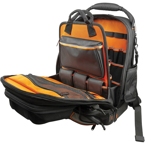 Sac &agrave; outils dorsal Tradesman Pro Tool Master, 11" lo x 13-1/2" la, Noir/Gris/Orange, Polyester PB Rental Co. Ltd.