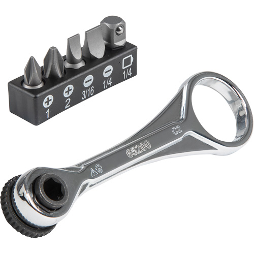 Jeu de mini rochet &eacute;troits 5 mcx, Prise de 5/16"/1/4", Poign&eacute;e Ordinaire PB Rental Co. Ltd.