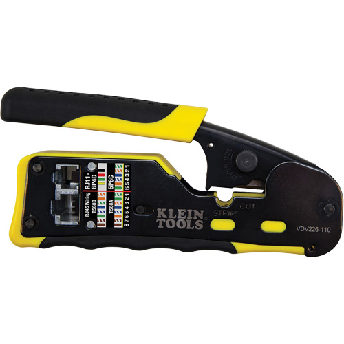 Ratcheting Ethernet Cable Crimper/Stripper/Cutter for Pass-Thru Connectors PB Rental Co. Ltd.