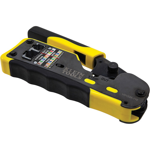 Ratcheting Ethernet Cable Crimper/Stripper/Cutter for Pass-Thru Connectors PB Rental Co. Ltd.