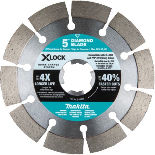 X-LOCK Segmented Diamond Blade for Masonry Cutting PB Rental Co. Ltd.