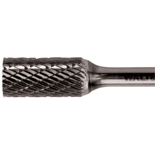 Double Cut Cylindrical Carbide Burr, 3/8" Dia., 1/4" Shank, 3/4" Depth of Cut PB Rental Co. Ltd.