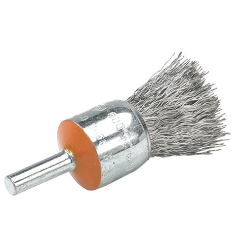 Brosses mont&eacute;es &agrave; fils cr&ecirc;p&eacute;s, 1/2", Fils 0,01", Tige 1/4" PB Rental Co. Ltd.