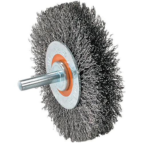 Brosse mont&eacute;e &agrave; fil, 1-3/8" dia., Fils 0,008", Arbre 1-1/4" PB Rental Co. Ltd.