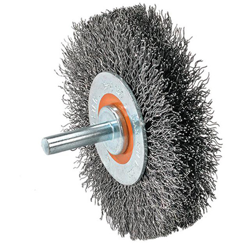 Disque mont&eacute; &agrave; fils cr&ecirc;p&eacute;s, 2" dia., Fils 0,0118" PB Rental Co. Ltd.