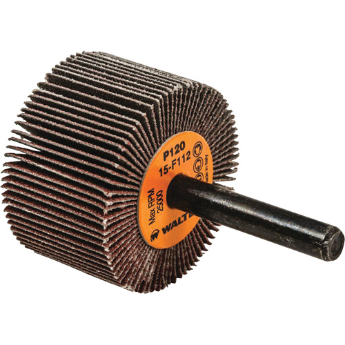 Disques &agrave; lamelles - Meules &agrave; lamelles Coolcut, Oxyde d'aluminium, Grain 120, 1-1/2" x 1" x 1/4" PB Rental Co. Ltd.