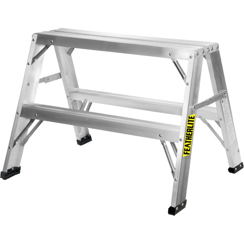 Chevalet de sciage industriel, 2' ha x 31,9375" la x 23,50" pr, Capacit&eacute; de 300 lb, Aluminium PB Rental Co. Ltd.