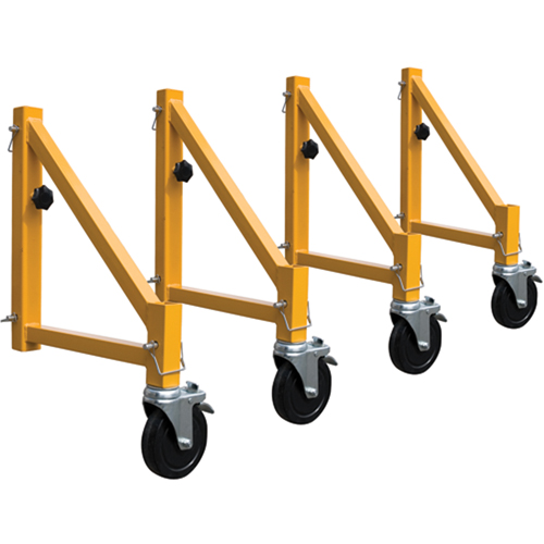 Mobile Work Scaffolding - Maxi Square Steel Scaffolding Accessories, Outrigger, 19-1/4" W x 24" H PB Rental Co. Ltd.