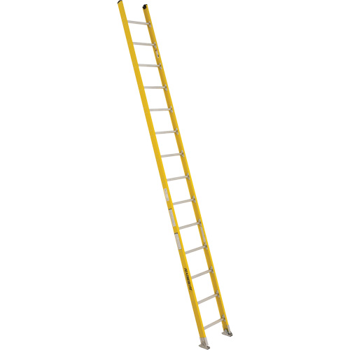 Industrial Extra Heavy-Duty Straight Ladders (5600 Series), 14', Fibreglass, 375 lbs., CSA Grade 1AA PB Rental Co. Ltd.