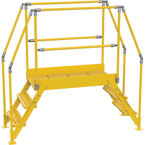 Crossover Ladder, 90-1/2" Overall Span, 30" H x 60" D, 24" Step Width PB Rental Co. Ltd.