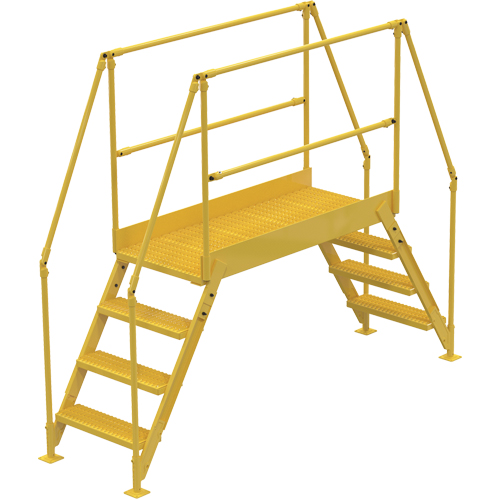 Crossover Ladder, 103" Overall Span, 40" H x 60" D, 24" Step Width PB Rental Co. Ltd.