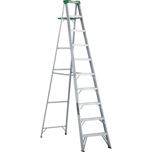 Escabeaux commerciaux (s&eacute;rie 2400), 10', Aluminium, Capacit&eacute; 225 lb, Type 2 PB Rental Co. Ltd.
