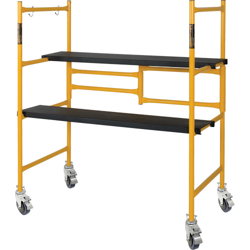 Jobsite Series 4' Basic Mini Scaffold Kit, Steel Frame, 41" D x 45-3/4" H PB Rental Co. Ltd.