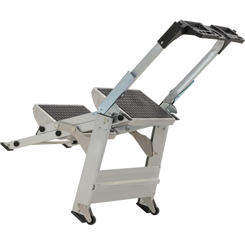 &eacute;chelle escabeau avec roues pivotantes, 2 marches, 23" x 21" x Hauteur 34,50" PB Rental Co. Ltd.