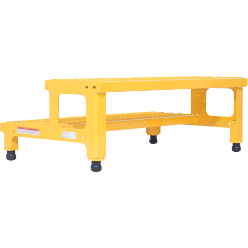Adjustable Step-Mate Stand, 2 Step(s), 36-3/16" W x 22-7/8" L x 15-1/4" H, 500 lbs. Capacity PB Rental Co. Ltd.