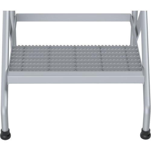 Aluminum Step Stand, 2 Step(s), 22-13/16" W x 24-9/16" L x 20" H, 500 lbs. Capacity PB Rental Co. Ltd.