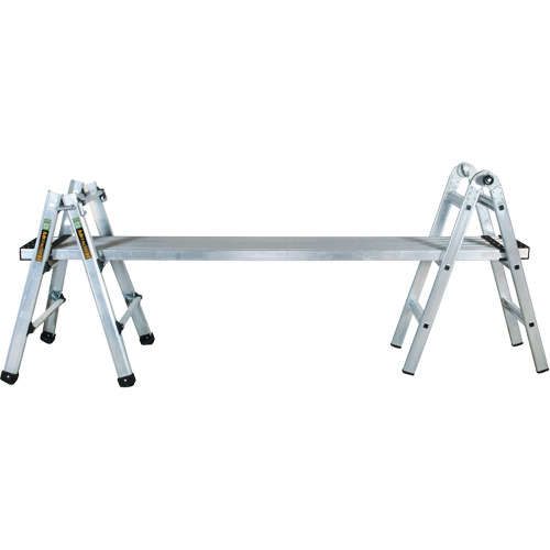 Telescoping Multi-Position Ladder, 2.916' - 9.75', Aluminum, 300 lbs., CSA Grade 1A PB Rental Co. Ltd.